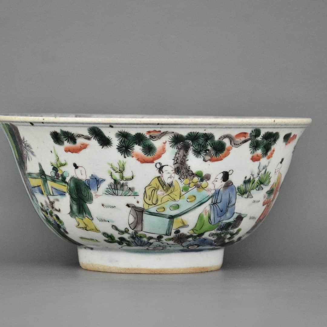 Multicolor Bowl, Ming Dynasaty
