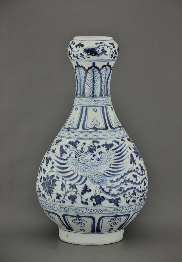 Blue and White Vase
